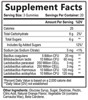 Usine directe OEM probiotique bonbons mous Gummies vitamines pour adultes et nouveau-nés favorise la digestion et l'absorption en gros