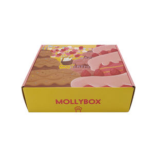 Boîtes à biscuits écologiques les plus vendues, séparateurs pour gâteaux, beignets, sushis, pâtisseries, boulangerie, emballage personnalisé pour biscuits, brownies, cadeaux - Product Image 2