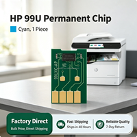 Chip Permanente L para Cartuchos de Tinta HP 990 991 992 993 99U, Compatible con Impresoras HP PageWide Pro MFP 777 772 750 774 779 755 77440