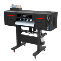 Machine d'impression DTF automatique pour T-shirts 60CM, imprimante jet d'encre double tête XP600 I1600 I3200, transfert PET 24 pouces, impression A1 220V