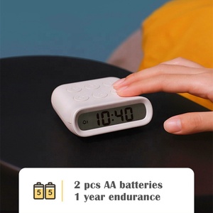 더 나은 스마트 백라이트 디지털 알람 시계 휴대용 미니 LCD 여행 테이블 알람 시계 - Product Image 4