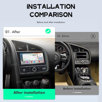 Autoradio Android 13 12G + 512G pour Audi R8 2007 2008 2009 - 2015 Lecteur Multimédia Stéréo Auto Carplay Ecran Navigation GPS