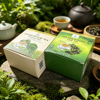 Boîte en papier pliable personnalisée, boîte en papier rigide, boîte de qualité alimentaire pour l'emballage des sachets de thé aux herbes