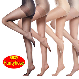 2025 nouveauté grande taille collants pour femmes Logo personnalisé assurance qualité sans couture Nylon Transparent collants pour filles Sexy - Product Image 1