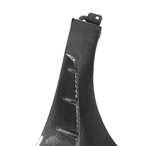 Parafango anteriore in fibra di carbonio reale con rifiniture laterali V per <span class=keywords><strong>Honda</strong></span> 11th Civic FL1 2021-2024 parafanghi civici - Product Image 6