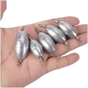 Mô Hình Mới Hình Dạng Trứng Chìm Câu Cá Trọng Lượng, Thả Bắn Trọng Lượng Với Thép Không Gỉ Xoay 10G-100G Cá Cá Saltwater Chìm - Product Image 1