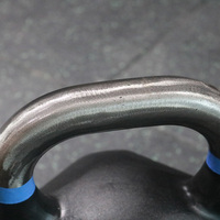 OEM ODM Ensemble Kettlebell de compétition de fitness réglable en fonte 6/8/10/12/16/20 KG, équipement de gymnastique, poignée de kettlebell pour haltère