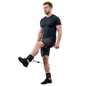 Nouveauté : Sangles de cheville réglables en néoprène haute résistance pour la musculation et l'entraînement de force - Accessoires de fitness durables - Product Image 1