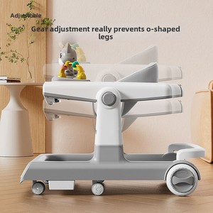 New Model 4 in 1 Children's Folding Plastic Push <strong>Walker</strong> with <strong>Seat</strong> Multifunctional Music <strong>Walkers</strong> <strong>for</strong> Kids Including Wheels 518 - Product Image 3