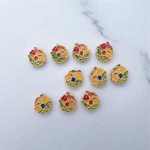 Alloy Fish Spacer Beads Matte Gold Double Sided For Bracelet Necklace Pendant Jewelry Making Accessories - Product Image 3