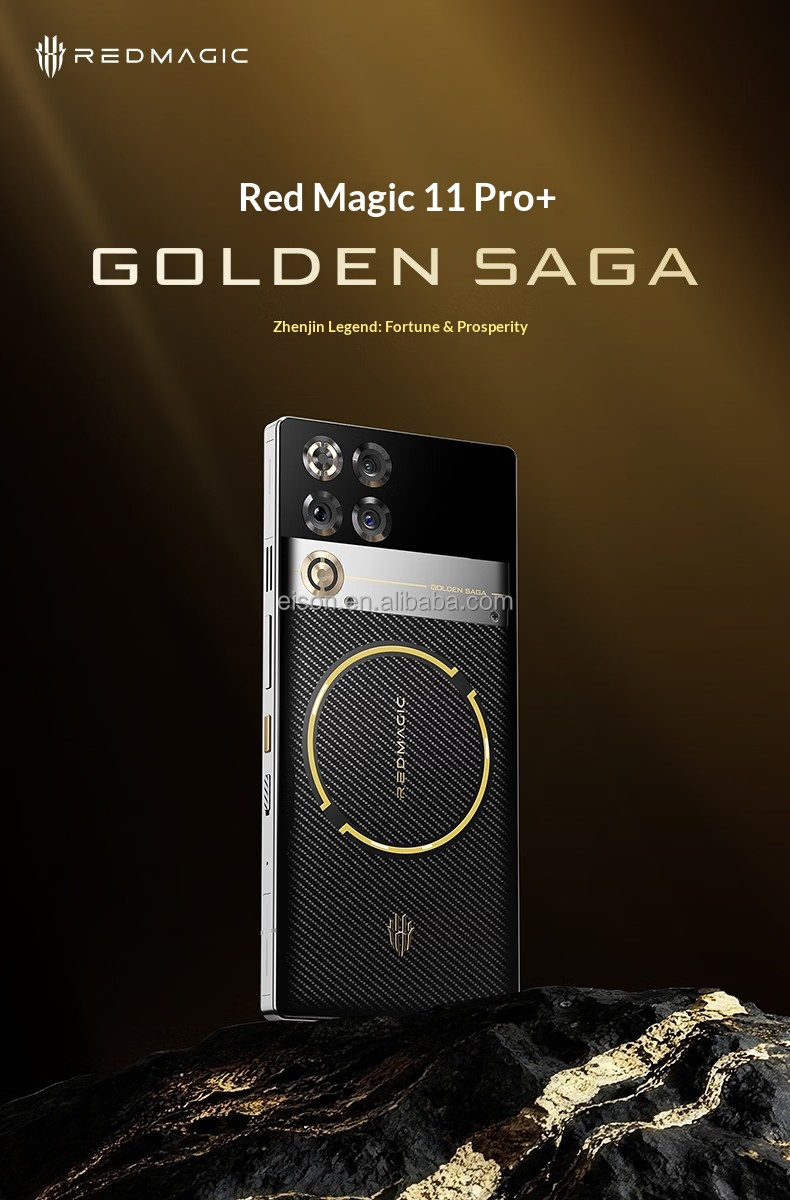 Global Redmagic 11 Pro+ SAGA GOLDEN 5G Gaming Phone 6.85