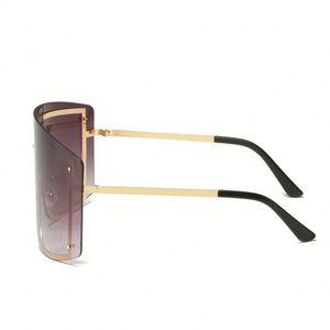 Gafas de Sol Grandes de Moda con Logotipo Personalizado para Hombre y Mujer, Gafas de Sol Extra Grandes para Mujer - Product Image 4