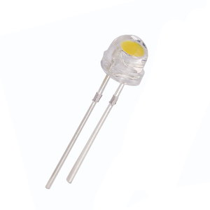 Mũ rơm 4.8mm LED Diode cao sáng 5mm chip lớn mũ rơm Trắng Đỏ Xanh xanh vàng - Product Image 5