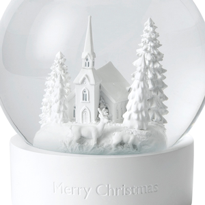 بيع بالجملة ، راتنج أبيض ، شجرة عيد الميلاد ، كرة ثلج ، تصميم حب عالي الجودة للبيع - Product Image 4