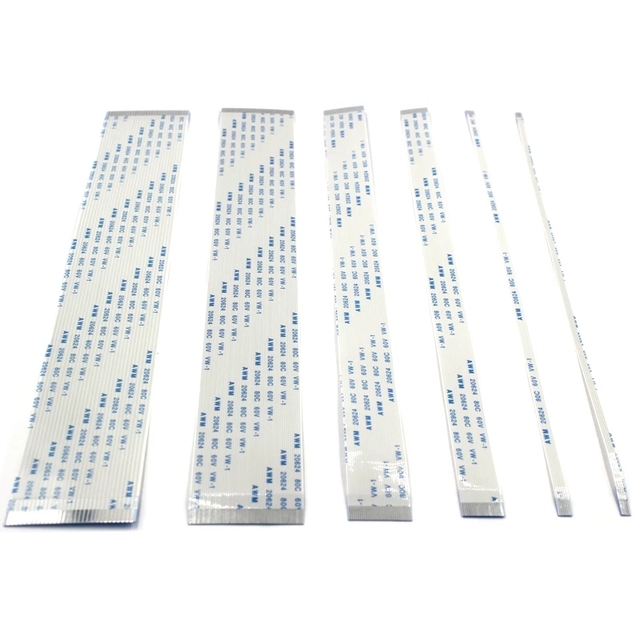 Flat flexible Cable FFC FPC LCD cable AWM 20624 80C 60V VW-1 FFC-1.0MM FPC extend cable A-Type 4/6/8/10/-/22/24/30 Pin
