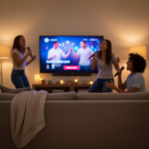 Micrófono Portátil 5CORE para Karaoke con Micrófono de Mano de Metal de Cobre y Altavoz para Entretenimiento en el Hogar - Product Image 2