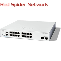Cisco C1300-16P-4X Commutateur d'entreprise 16 ports 10G SFP+ avec accès PoE Montage en rack 1U