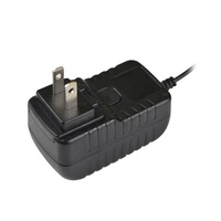 Adaptateur secteur mural AC/DC 12V 1A 12W DOE VI Prise US EU UK AU DC 5.5*2.1mm CE FCC RoHS pour sapin de Noël, lumières de Noël, OEM