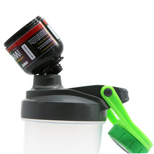 定制标志塑料蛋白粉填料便携式蛋白粉容器漏斗运动健身健身房旅行迷你钥匙扣 - Product Image 5