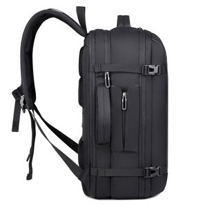 Sac à dos pour ordinateur portable d'affaires de grande capacité, sac à dos de randonnée personnalisé, imperméable, pour les voyages en plein air, avec port de charge USB - Product Image 3