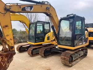 Miniexcavadora de segunda mano con motor central y componentes de motor Peso operativo de 7 toneladas - Product Image 2