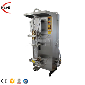 Machine de remplissage et de scellage entièrement automatique HZPK pour sachets de jus, lait, eau et autres liquides en film Mylar, format petit format et aseptique - Product Image 2