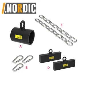 T-Bar Rij Platform Met Ketting-Oogje Landmijn Attachment Past 2Inch Bar Voor Gebogen Over Oefeningen Doelen terug Schouder En Co