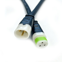 Connecteur Aviation 3 Broches Mâle-Femelle en Cuivre Pur, Étanche pour Extérieur/Intérieur, 250V, En Stock