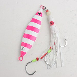 60g-200g pêche en eau salée métal gabarit tête de gabarit lame de spinner rapide/lente chute pas de poisson leurre appât pour la pêche en rivière et en lac - Product Image 6