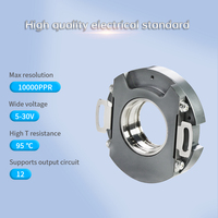 Encodeur rotatif haute résolution PN58 pour broche de tour CNC, sortie NPN TTL HTL, 4096ppr 10000ppr, capteur encodeur