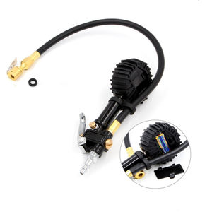 Digitaler Goldener Auto-Reifenfüller mit Druckmesser und Quest LCD-Bildschirm - Product Image 2