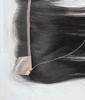 Rambut sambung HD Lace Frontal dengan garis rambut alami, rambut asli, wig HD Lace