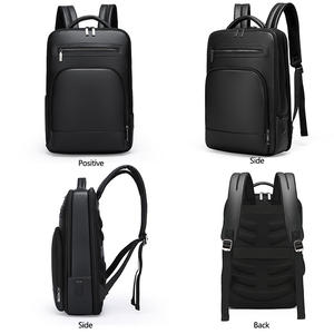 Mochila para Portátil de 15.6 Pulgadas, Personalizada <span class=keywords><strong>con</strong></span> Logotipo, de Cuero PU, Gran Capacidad, Impermeable, <span class=keywords><strong>con</strong></span> Carga USB para Hombres, para Negocios, Trabajo y Viajes - Product Image 5