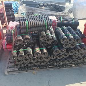 Groothandel Retail Hoge Kwaliteit Rubber Lage Wrijvingscoëfficiënt Buffer Idler Voor Staalfabriek - Product Image 2