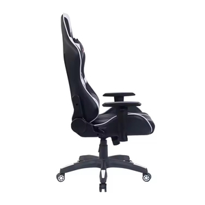 Fauteuil de jeu inclinable en cuir personnalisé avec logo, réglable, pour ordinateur et course, vente en gros - Product Image 6