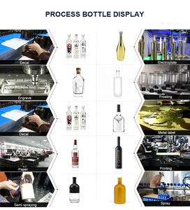 Chai Rượu Whisky Thủy Tinh Mờ 750Ml Tùy Chỉnh Cho Vodka 75cl Rượu Gin Tequila Rượu Rum Chai Rượu Thủy Tinh Nắp Vặn - Product Image 6