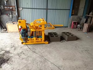 QT4-30A bê tông lát lồng vào nhau Máy làm lát máy làm gạch làm trứng đặt khối Máy làm - Product Image 6