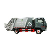 Nouvelle Arrivée Camion Compacteur de Déchets Sanitaire ISU ZU 8m³, Camion Compacteur de Déchets Urbains Vente Directe Usine