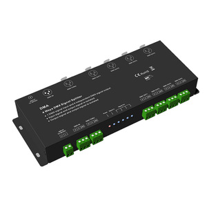 Répéteur de signal <span class=keywords><strong>DMX</strong></span> 4 canaux VonewStar DMA, amplificateur de signal <span class=keywords><strong>DMX</strong></span> 512 à 4 voies, <span class=keywords><strong>3</strong></span> <span class=keywords><strong>broches</strong></span> et 5 <span class=keywords><strong>broches</strong></span>, DC12V-36V - Product Image 2