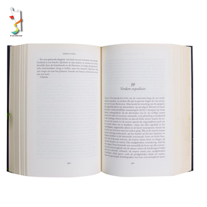 Custom NOVEL Story Hardcover High Quality Thick BOOK Paperboard Packaging Printing <strong>Services</strong> On Demand For Magazine Catalogue - Product Image 2