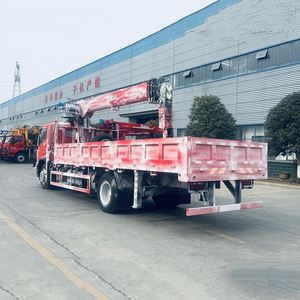 Grue de camion Dongfeng à châssis hydraulique complet, 8 tonnes, flèche télescopique droite à 5 sections - Product Image 3