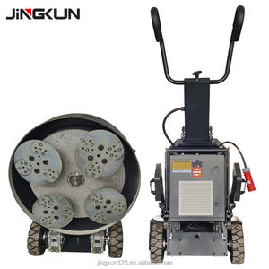 ジンクン 簡単操作 工業用コンクリート研磨機 15kW 半自動 高効率 床磨き機 - Product Image 4