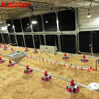 Système d'alimentation automatique pour poulets de chair, avec mangeoire motorisée, matériel d'élevage avicole pour fermes