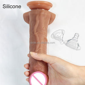 Grote dildo penis seksspeeltje <span class=keywords><strong>super</strong></span> realistisch kunstmatige penis dildo clitorale stimulatie met zuignap voor vrouwen seksproduct - Product Image 5