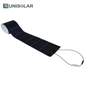 144W Flexible Dünne Film Laminiert Solar Panel 5392*378*1,5mm ohne klebeband