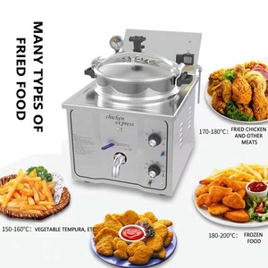 Vente directe usine : Friteuse pour beignets, champignons, filets <span class=keywords><strong>de</strong></span> <span class=keywords><strong>poulet</strong></span>, cuisses <span class=keywords><strong>de</strong></span> <span class=keywords><strong>poulet</strong></span>, frites - Product Image 4