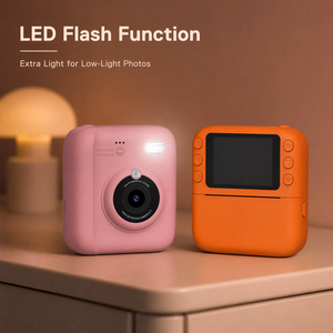 P05 Kinder Sofortbildkamera mit 2,4 Zoll IPS-Bildschirm 16-fach Zoom Retro-Fotodruck Mit Blitzlicht und Spielen - Product Image 2
