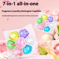 Capsules de lessive 7-en-1 - Fabricant OEM/ODM, couleur et parfum personnalisables, usine source professionnelle