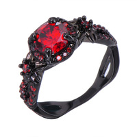 Bague tendance polyvalente sertie de diamants, style Dark Niche transfrontalier