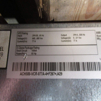 ACH580-VCR-077A-4+F267+J429 Variateur de vitesse HVAC série ACH580 60 CV triphasé 480 V NEMA1 encastré avec disjoncteur de bypass et PLC